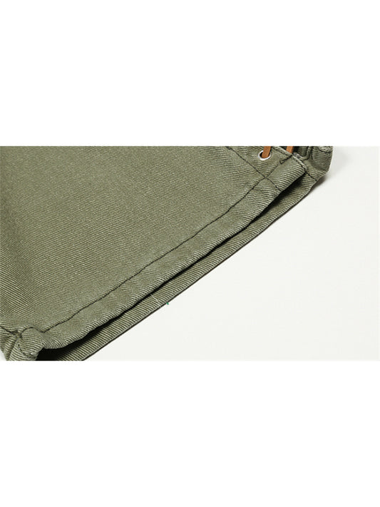 High Waist Slim Mopping Pants Trendy Ins
