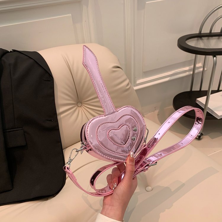 Women's Fashion Creative Heart Crossbody Bag