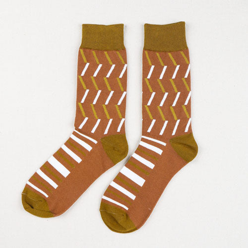 Autumn And Winter Personality Creative Graffiti Tide Socks Series Couple Dots