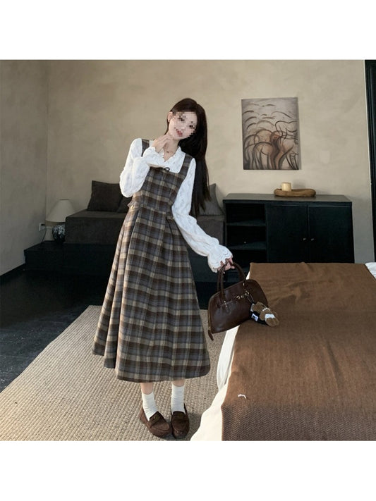 Women's Fitted Slimming Faux Two-piece Knit Set