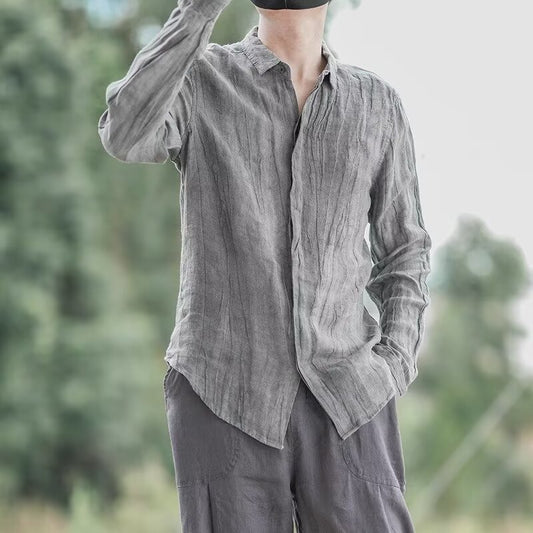 Mens Casual Niche Personality-driven Shirt Jacket