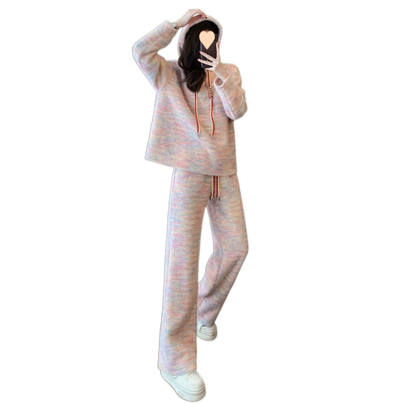 Hong Kong Style Fashion Casual Exercise Suit