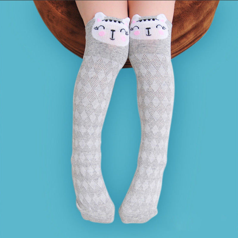 New Children's Mid-tube Anti-mosquito Socks Over The Knee Thin