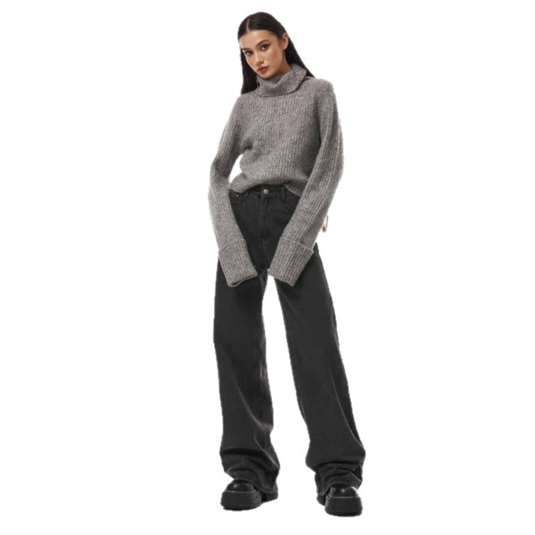 Nye vide denimjeans til damer