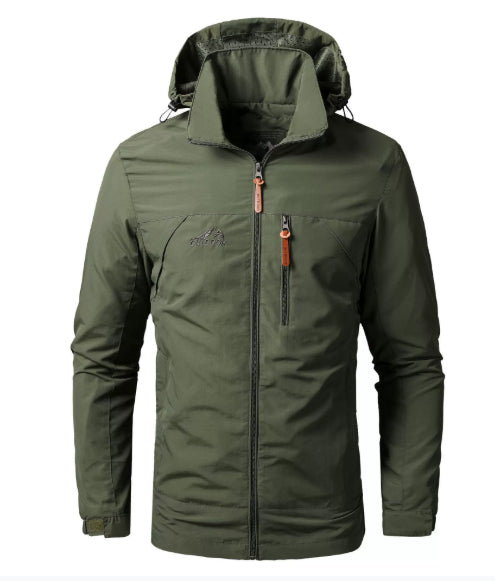 Casual All-matching Loose Hooded Jacket Coat