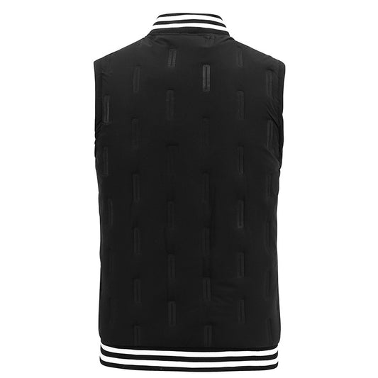 Simple Stand Collar Heated Cotton Vest