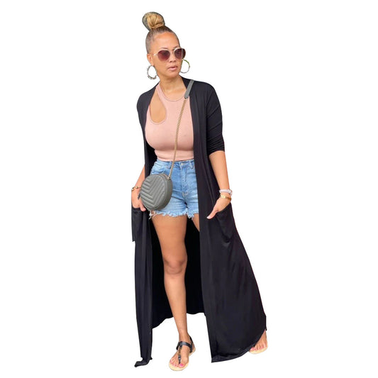 Women's Solid Color Casual Coat