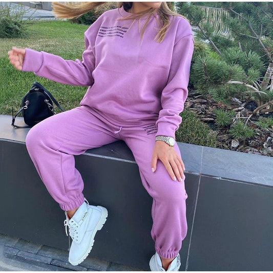 Women's Two-piece Sports And Leisure Suit