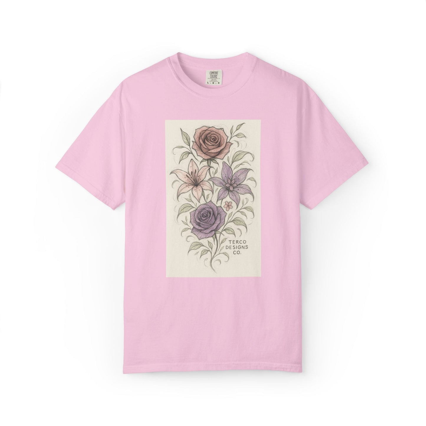 Summer Loose Short Sleeves T-shirt Men's And Women's Round Neck