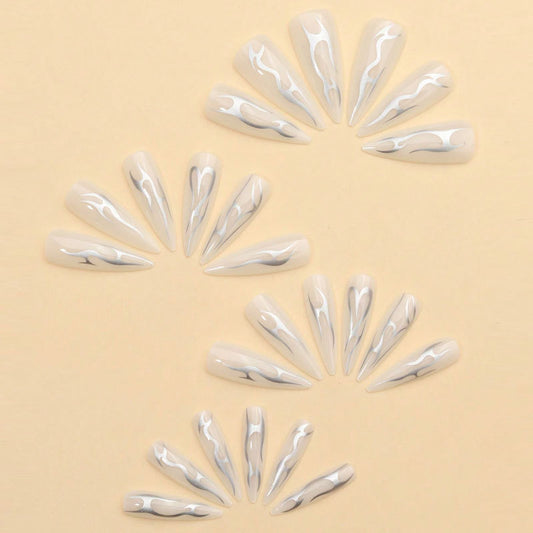 Dark Wind Long Pointed Wear Long Pointed Nails Detachable