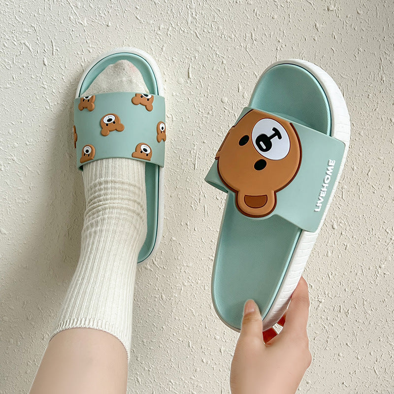 Couples Wear Non-slip Thick-soled Sandals Indoors And Outdoors