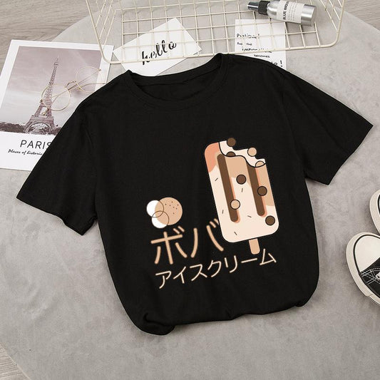 Women's Boba Ice Cream T-Shirt