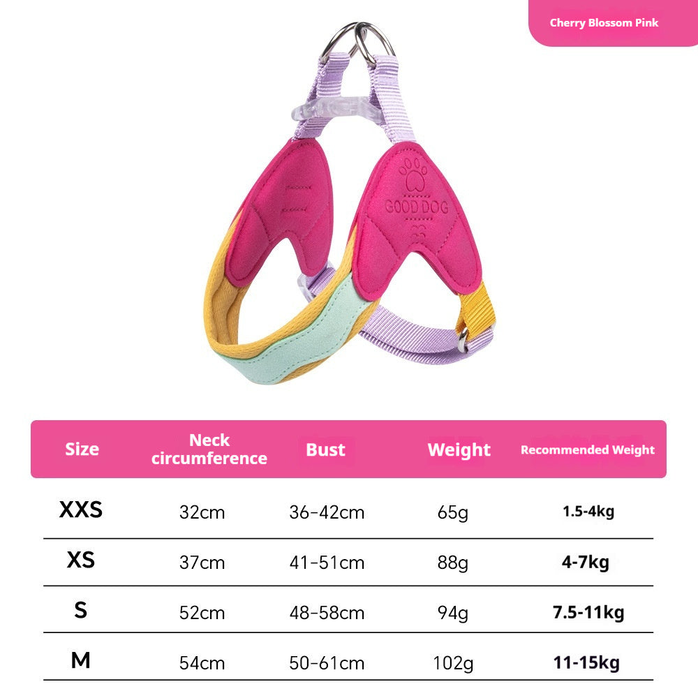 Dog Harness Vest-style Leash, Dopamine Dog