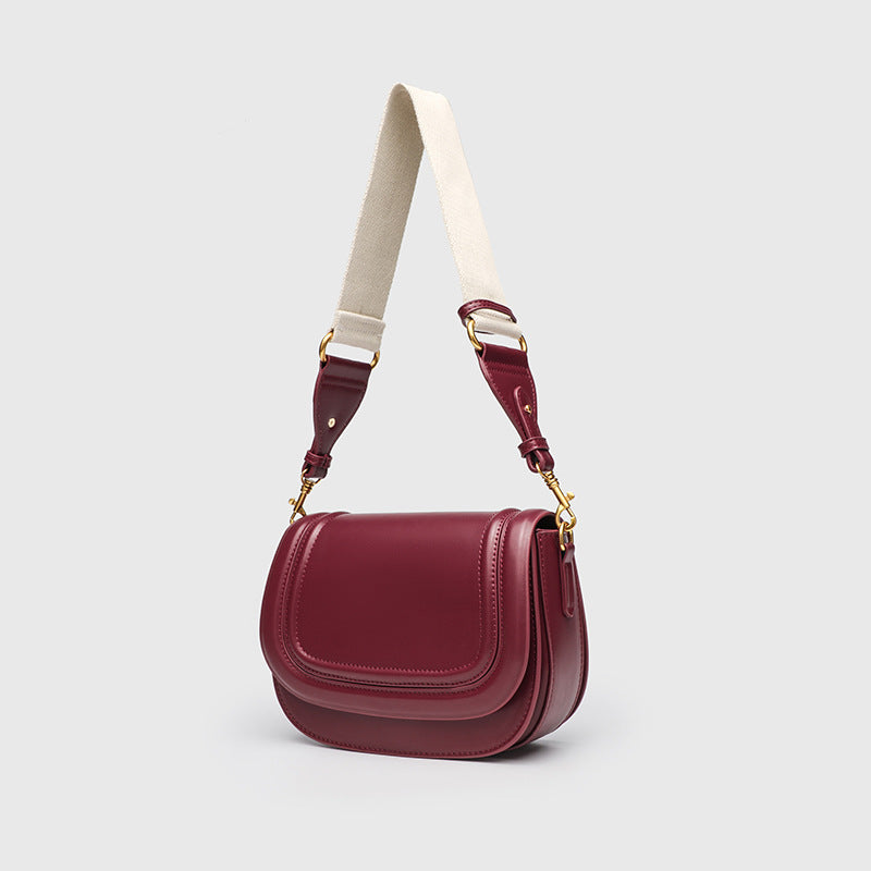 New Women's Crossbody Bag With Wide Shoulder Strap