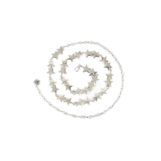 New Retro Metal Star Waist Chain Women's Accessory
