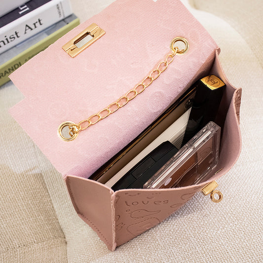 Women's Fashion Casual Solid Color Single Shoulder Crossbody Bag