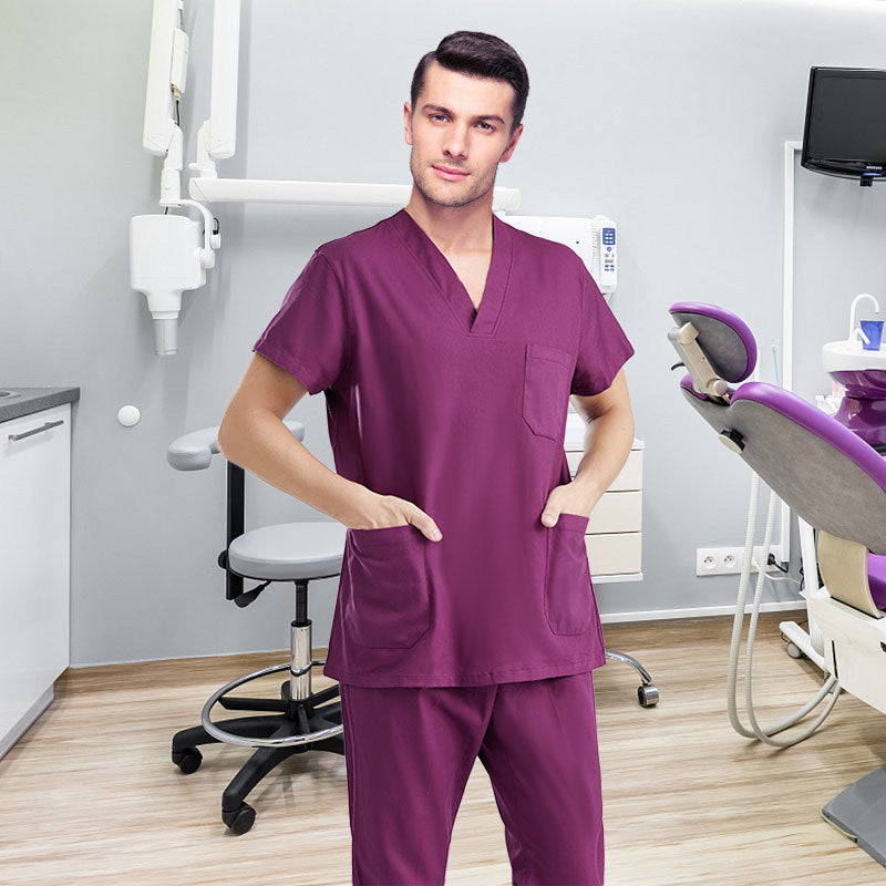 Short-sleeve Workwear For Doctors Beauty Salons And Dental Clinics