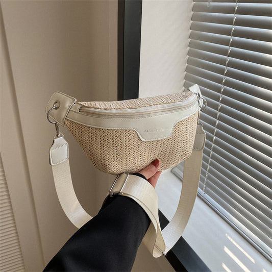 Fashion Straw Women's Bag Western Style Weaving