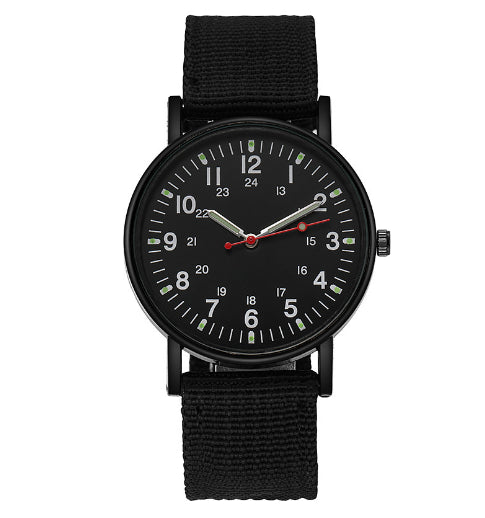 Men's Watch Nylon Woven Belt Casual Spor