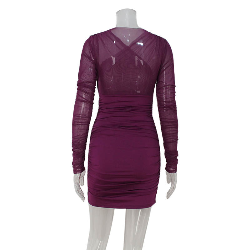 Chic, Stylish, And Sexy Mesh Bodycon Dress