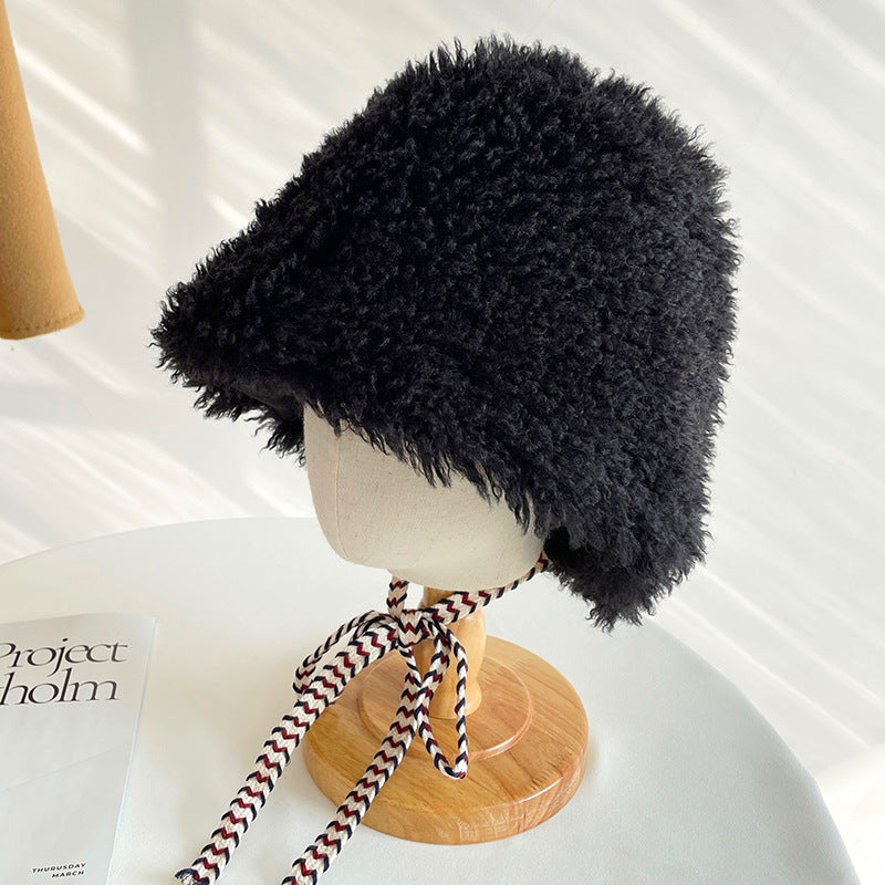 Cute Girl Ear Protection Thickened Plush Hat