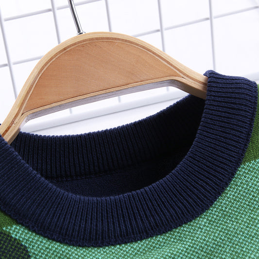 Children's Sweaters Boys' Sweaters Cotton Warm Sweaters