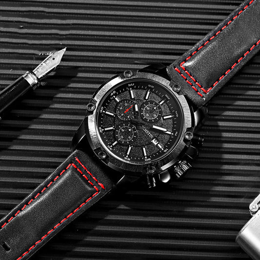 Watch Calendar Multi-Function Casual Men'S Waterproof Watch