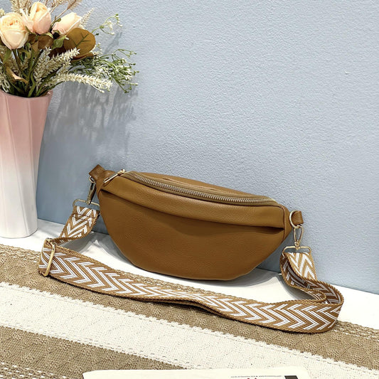 Women's Crossbody Tassel Waist Bag