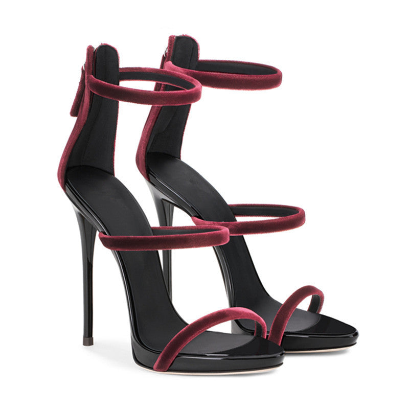 Stiletto With A Waterproof Platform Strap