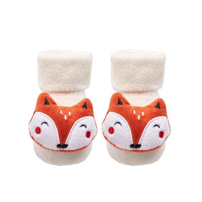 Christmas Non-slip Dotted Rubber Floor Socks