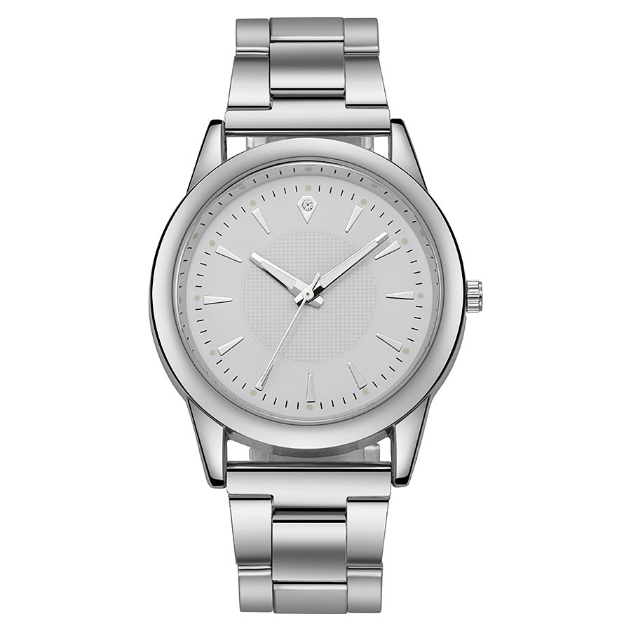 Simple Steel Belt Quartz Watch Men