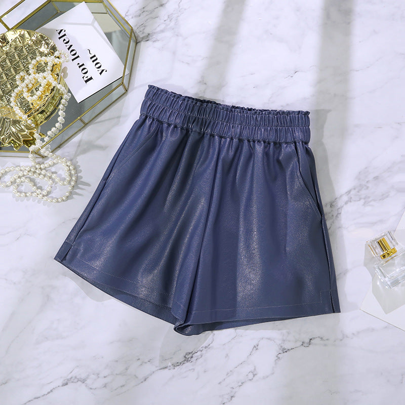 Loose Wide Leg Slim High Waist Shorts