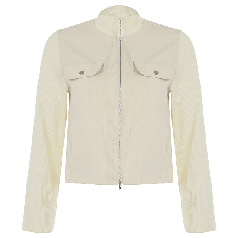 European And American Street Niche High-grade Locomotive Style Jacket