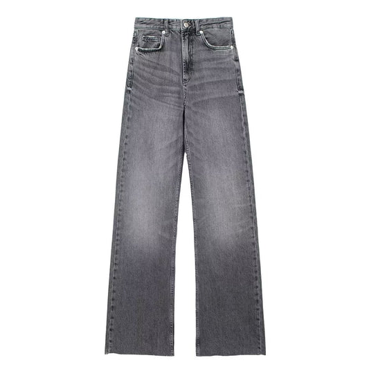 Maillard High Waist Loose Wide Legs Jeans