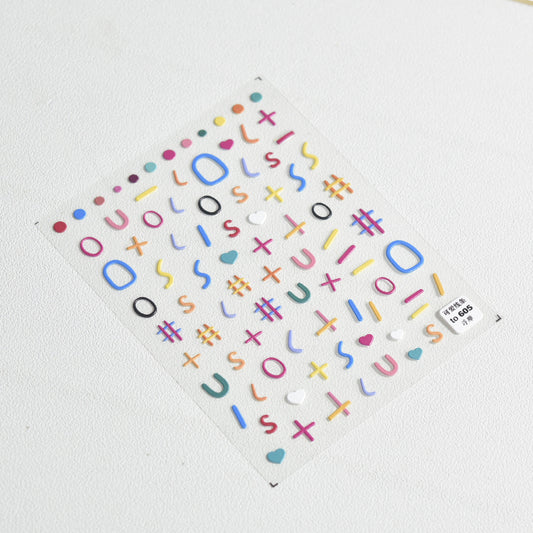Nail Stickers Japanese Adhesive Nails