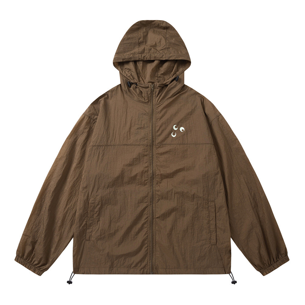 Sun Protection Clothing Men's High Street Tide Thin Section Baggy Coat