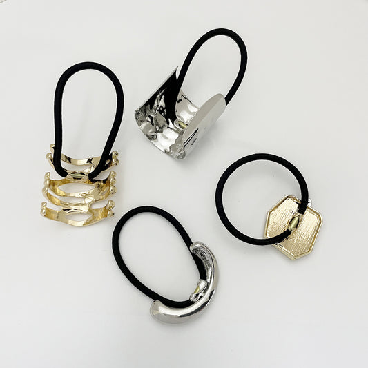 Simple Cold Style Alloy Hair Rope Fashion Ponytail