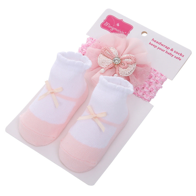 New Polka Dot Three-dimensional Hair Ball Flip Up Children's Socks