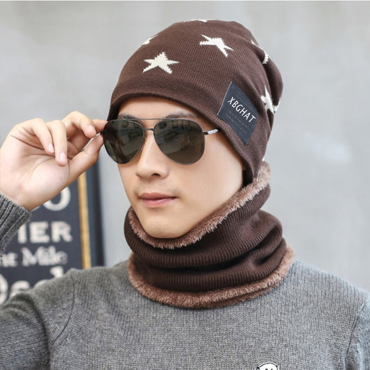 Five Pointed Star Woolen Hat Autumn And Winter Warm Knitted Parent Child Hat