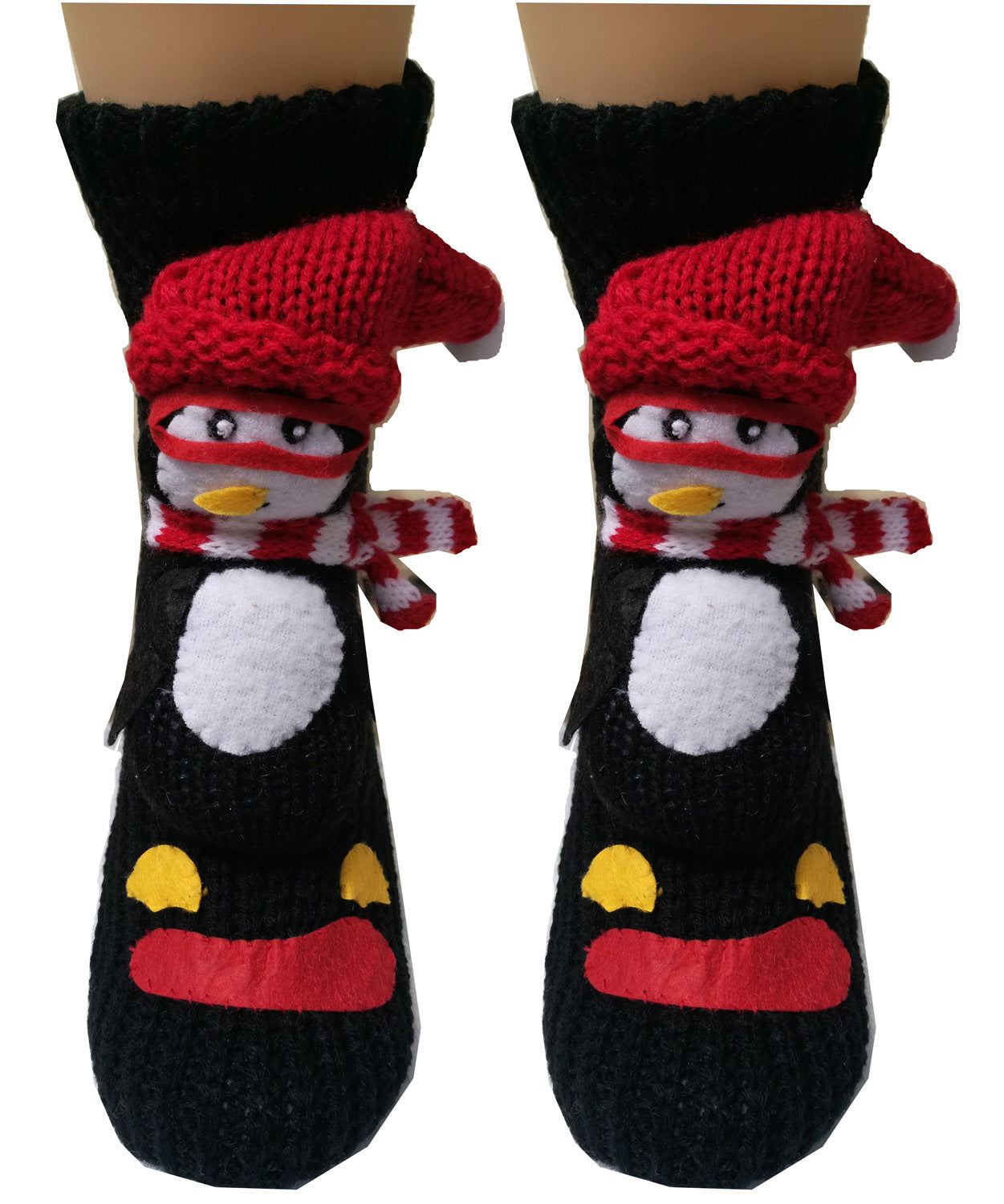 Women's Fashion 3D Cartoon Woolen Yarn Socks