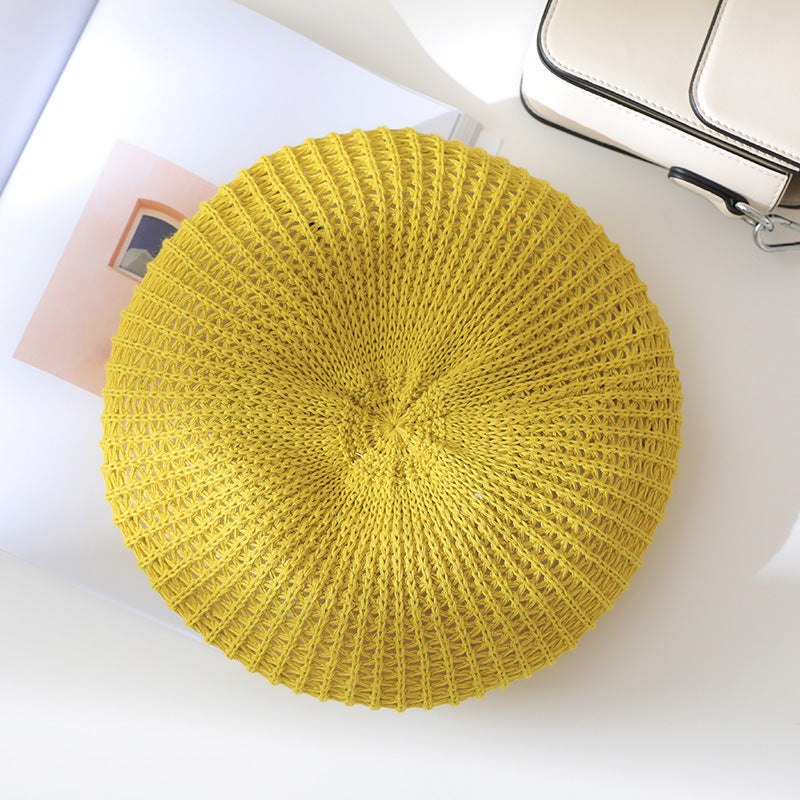 Belle Thin Linen Women's Hat Retro