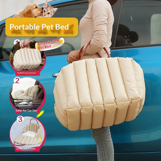 Portable Pet Carrier For Car Travel