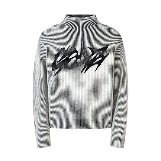 Men's Retro Turtleneck Sweater Double-sided Thermal Knitting Sweater