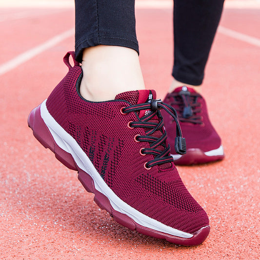 Breathable Non-slip Soft Sole Mesh Sneakers