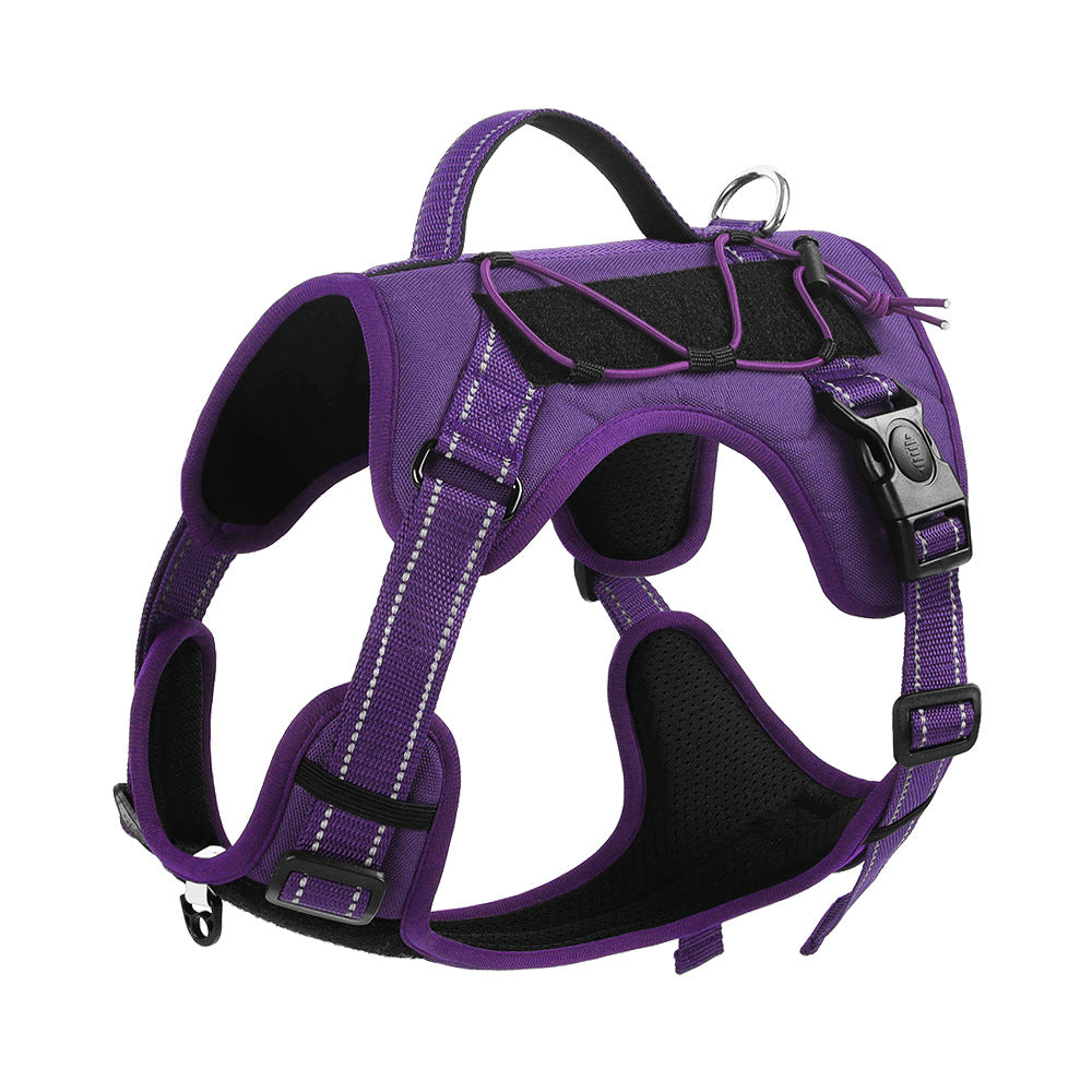 Pet Vest Reflective Dog Hand Holding Rope Explosion-proof Dog Breast Strap