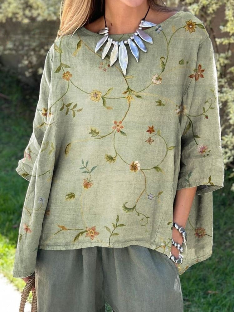 Women's 3D Printed Long Sleeved T-shirt