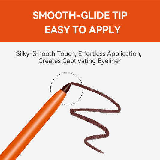 Quick Drying Naturally Waterproof And Sweat Proof Eyeliner Pencil