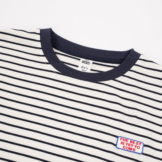 Japanese-style Retro Striped Base Layer Shirt Casual Long-sleeve Trendy T-shirt