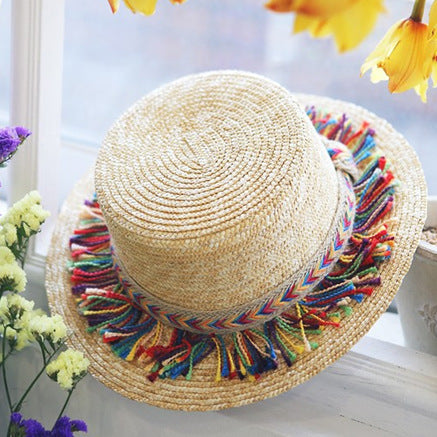Women's Sunshade Seaside Sun Protection Straw Hat
