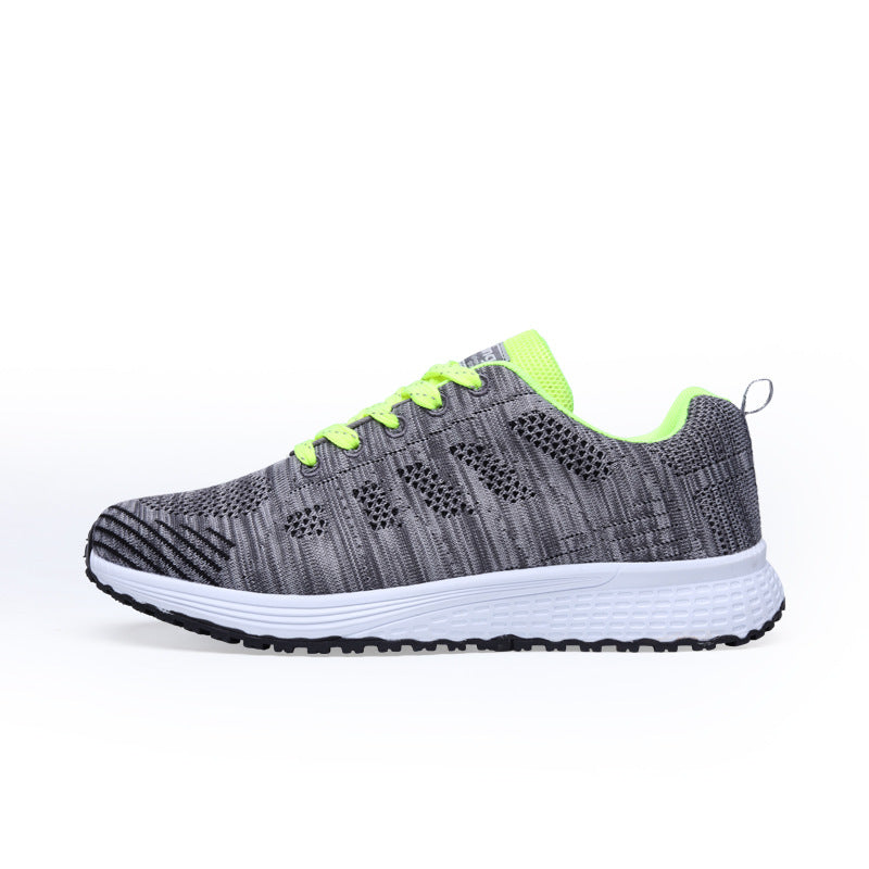 Sorte Hvide Sneakers Til Kvinder Med Snøre Løbesko Gåsko